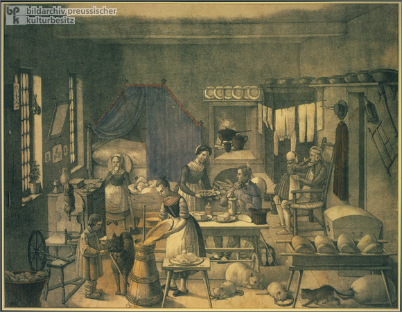 Bäuerliche Familienszene (1839)